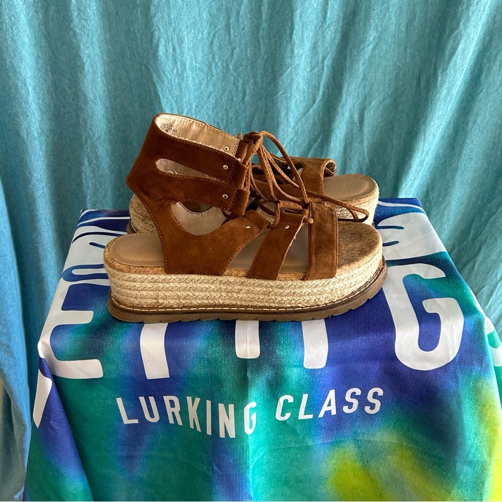 Gladiator Platform Sandles